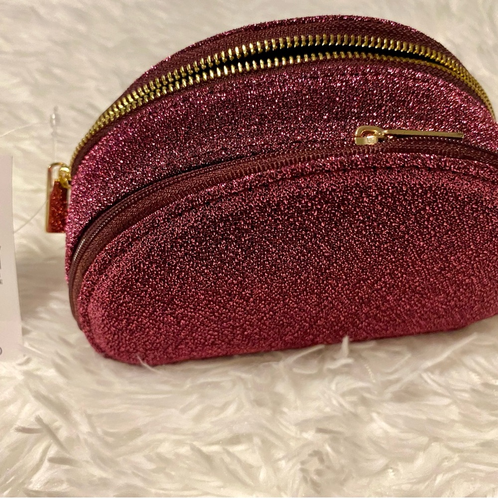 Loft Jewelry-Accessory Travel Bag Pink Magenta